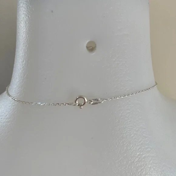 Sterling Silver heart necklace - Picture 10 of 12